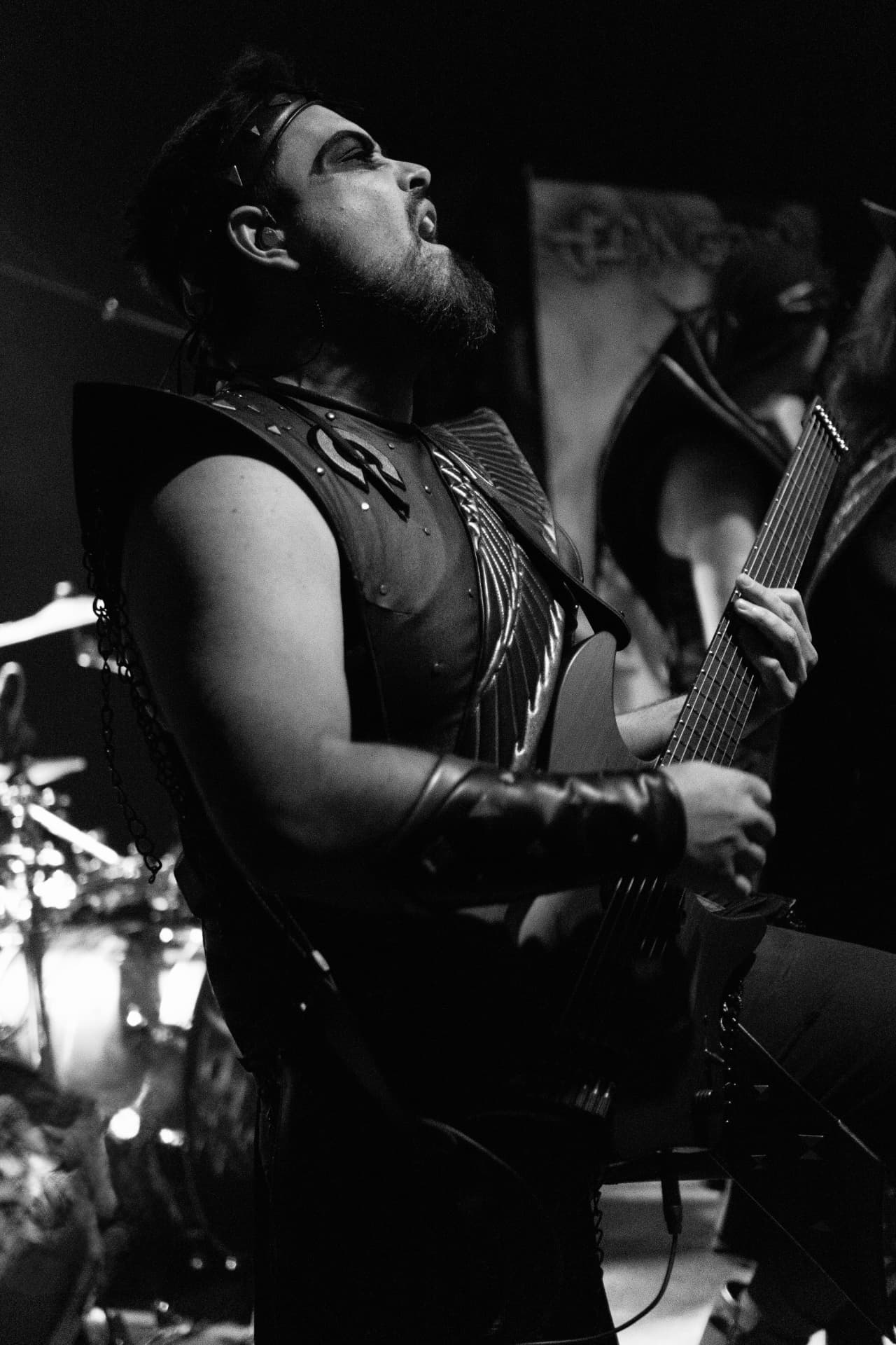 Patrick „Copypat“ Hesse mit seiner E-Gitarre